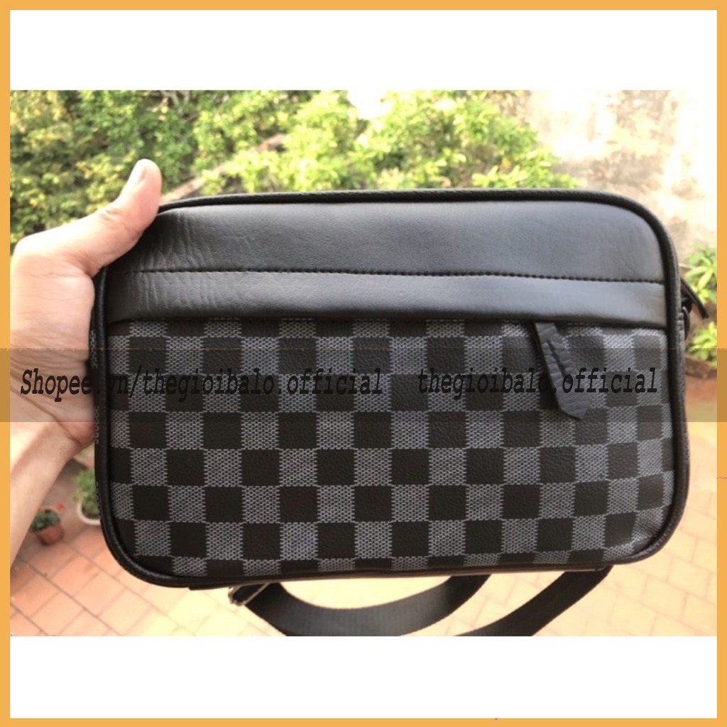 Túi Đeo Chéo Nam Da PU ❌Hàng Cao Cấp ❌ TÚI BAO TỬ NAM CARO NHỎ ❌FREESHIP | BigBuy360 - bigbuy360.vn