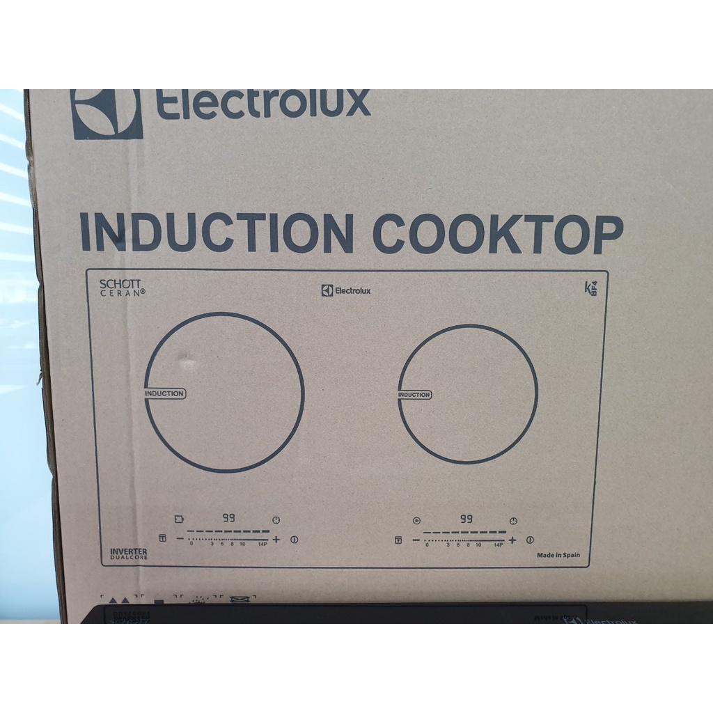 Bếp Từ Đôi Electrolux EHEC73GS/ EHI7280BA Âm Kính