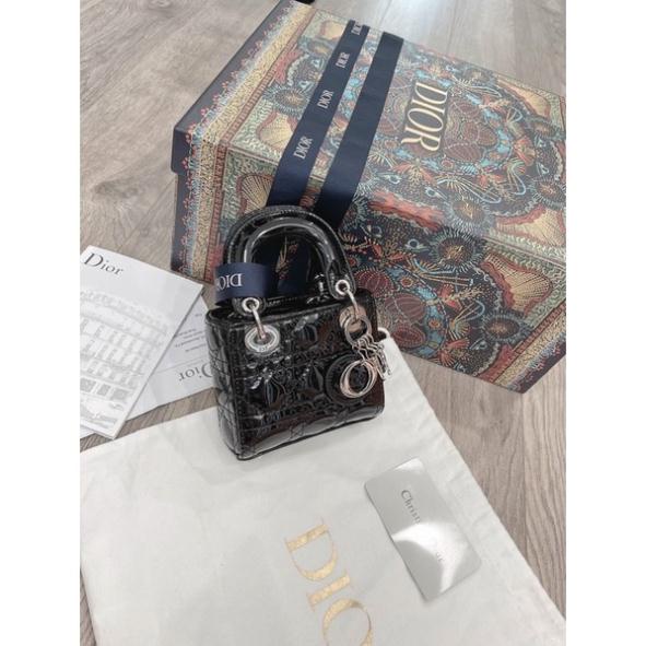 Túi xách Đ size 13cm da bóng full hộp hàng cao cấp