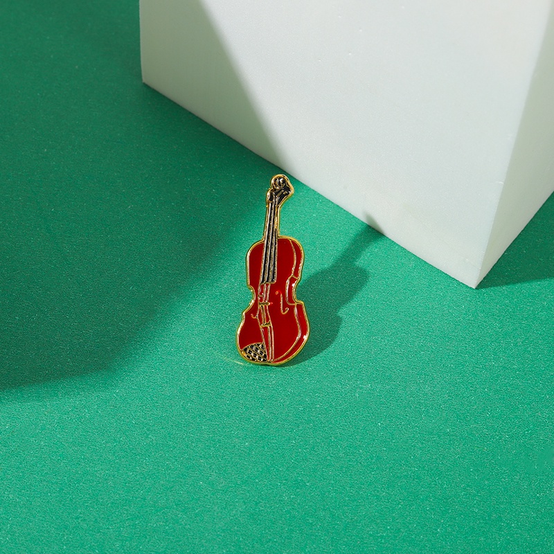 Huy Hiệu Cài Áo Hình Nhạc Cụ Thời Trang