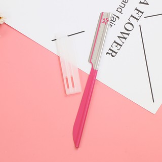 Dao cạo lông mày, lông mặt KAI cán đỏ hàng Nhật