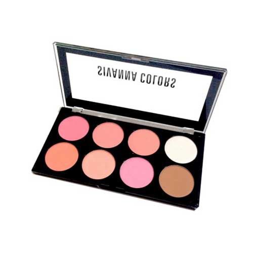 Phấn má hồng+tạo khối Sivanna Ultra Blush Palette #3