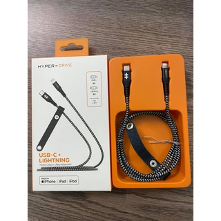 [NowShip] Cáp C To Lightning 20W  iPhone/ iPhone 12 Series/ iPad Hyperdrive Touch 1M MFI HD-CLB513 [BH 2 năm, 1 đổi 1]