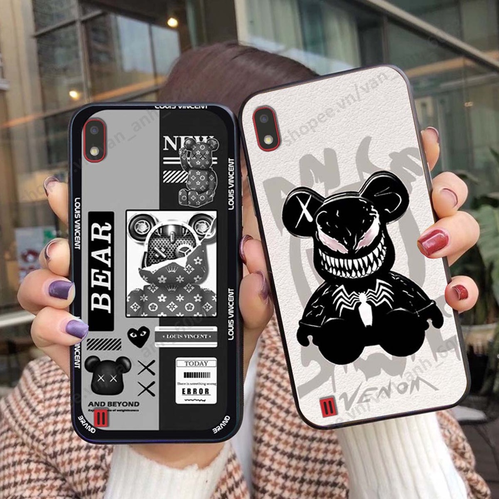 Ốp lưng Samsung A10 / M10 hình kaws, bear brick, venom thời trang siêu ngầu
