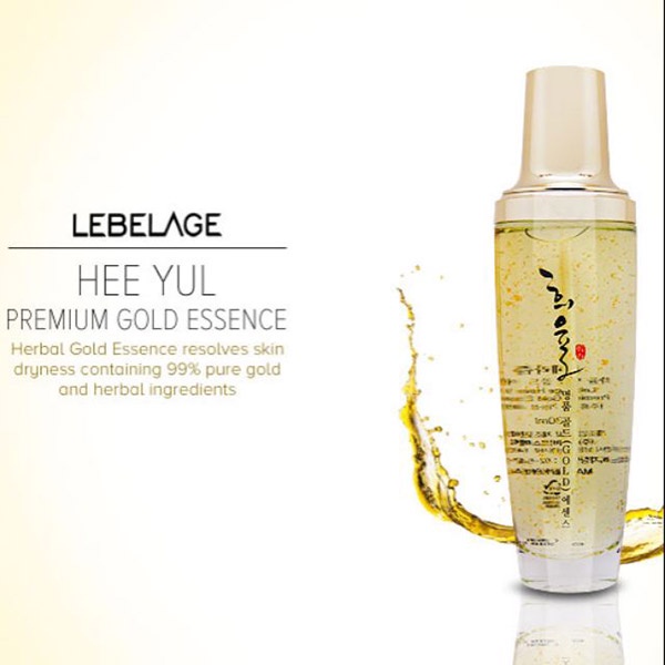 Tinh chất vàng 24K Lebelage Hee  Yul Lebelage  Premium Gold Essence 130ml, Serum trắng mịn da, căng bóng, mờ thâm nám | BigBuy360 - bigbuy360.vn