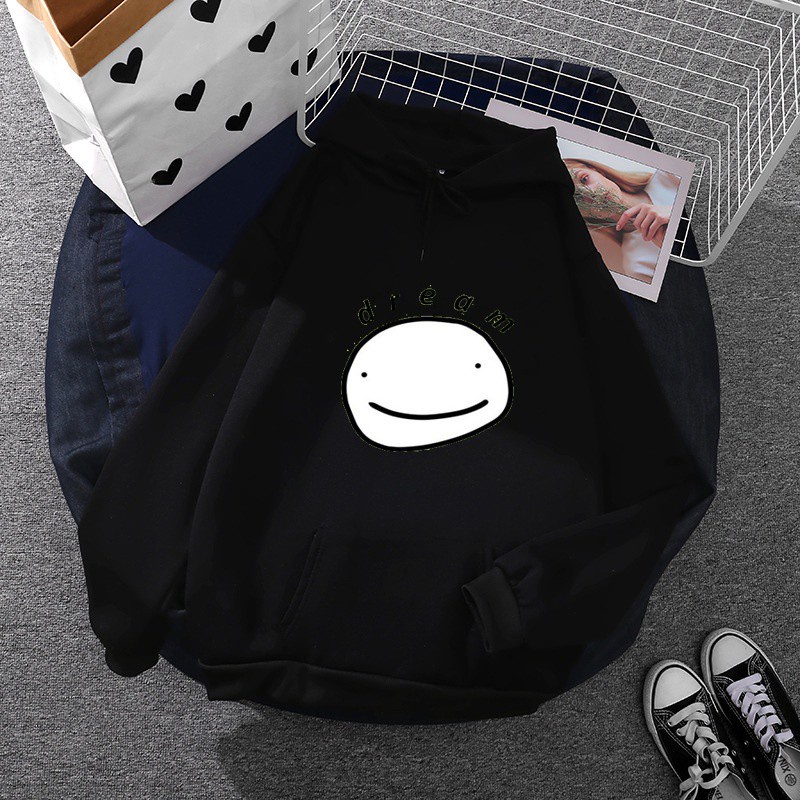 Dream Merch Dream Smp Dreamwastaken Áo Nỉ Chui Đầu Oversize Thời Trang Đường Phố Harajuku Cho Nam Và Nữ