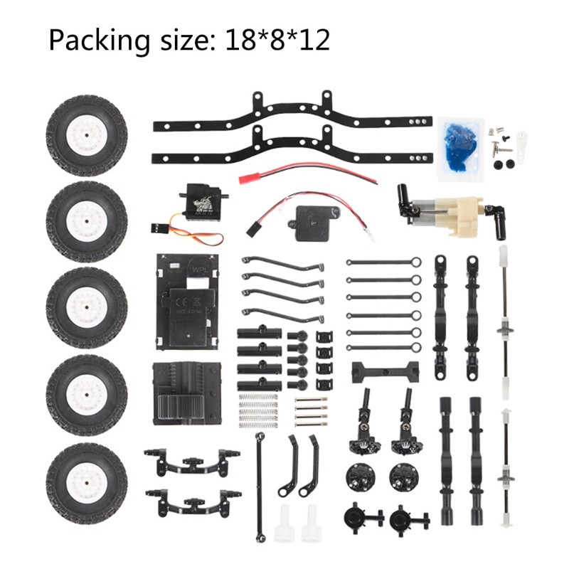 Bộ Vỏ Thân Xe Hơi Đồ Chơi Điều Khiển Từ Xa WPL CB05 4WD