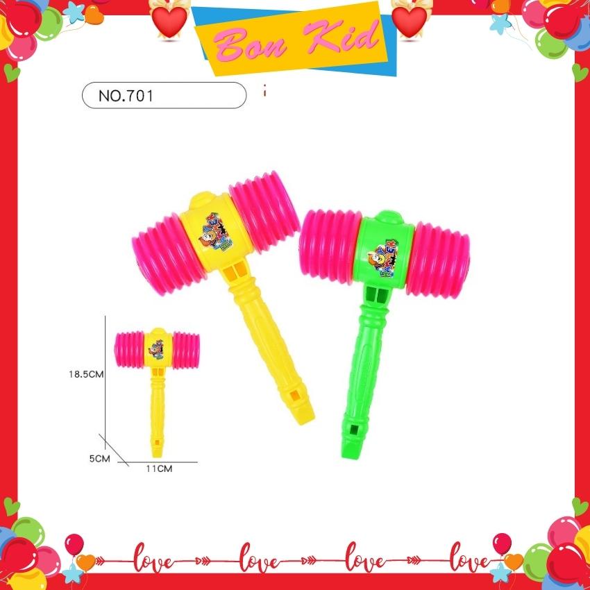 Đồ Chơi Búa Nhựa Đập Thổi Sáo Được Cho Bé - Đồ Chơi Búa Đập Chít Chít Vui Nhộn