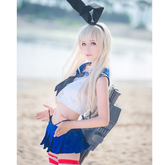 Trang phục Shimakaze Cosplay/ Kantai collection