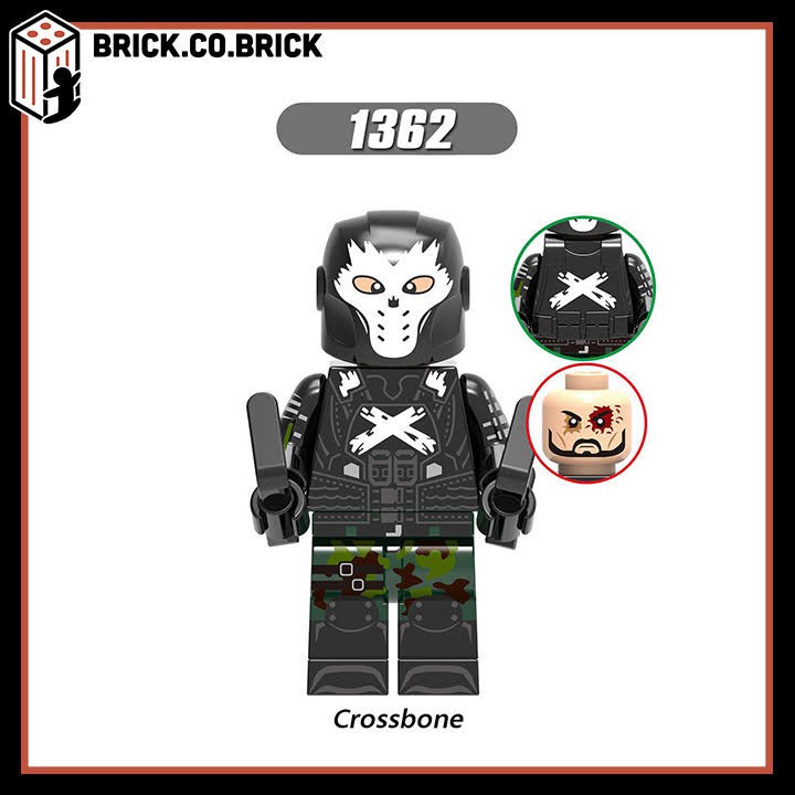 MCU Crossbones Quicksilver Eitri Red Skull Đồ Chơi Non LEGO Super Hero Mô Hình Lắp Ráp Siêu Anh Hùng Marvel X0270