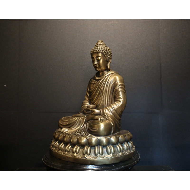 Tượng Phật Thích Ca bằng đồng - cao 30cm