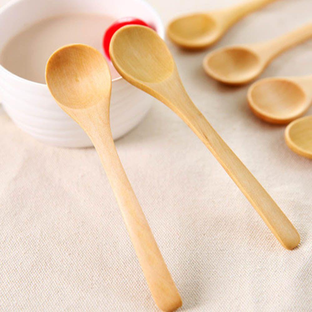 YIYU Muỗng Gỗ Tre Uống Trà / Cà Phê / Món Tráng Miệng Cho Bé
