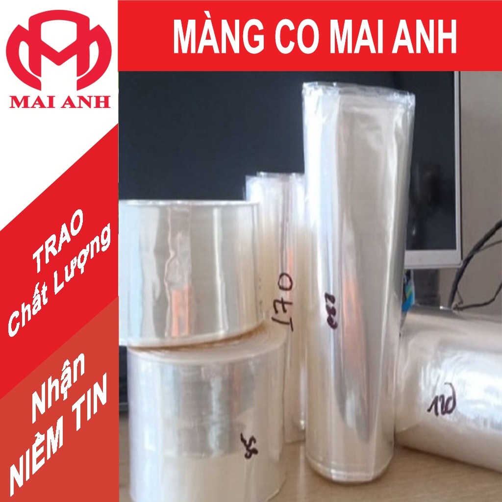 Màng co khò nhiệt, màng co bọc sản phẩm đa dạng kích thước