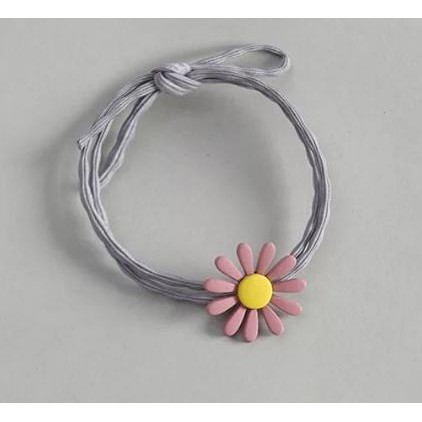 Dây cột tóc hoa cúc xinh xắn
