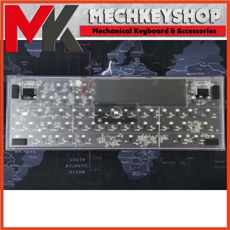 Bộ kit bàn phím cơ Keydous NJ68 AP - 3 chế độ kết nối - Hotswap - RGB