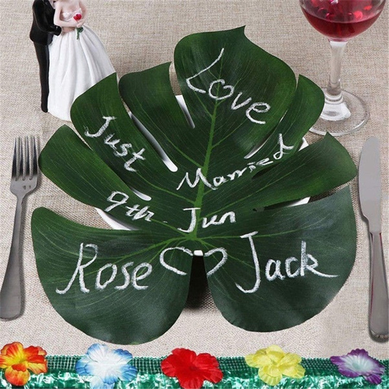 Bộ 6 lá cây cọ trang trí nhà cửa