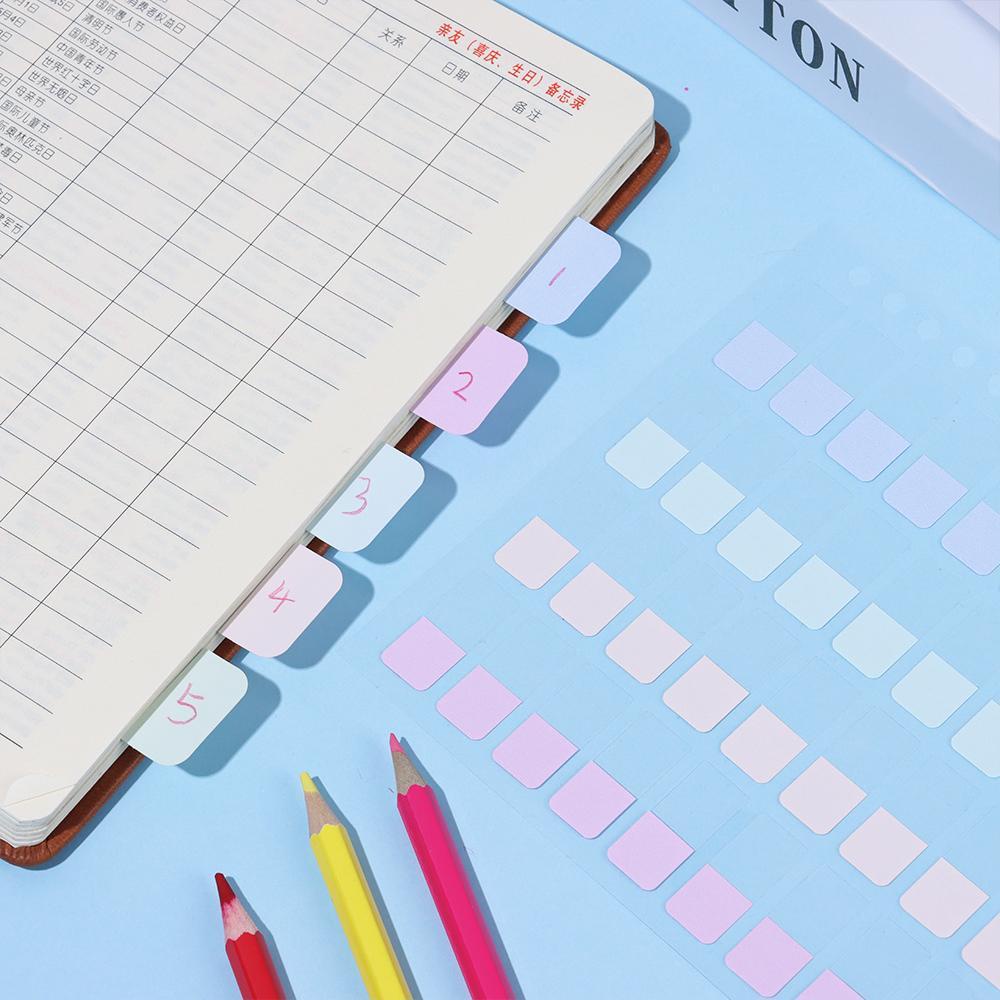 PISTA Giấy Ghi Chú Nhiều Màu Sắc Khổ A5 / B5