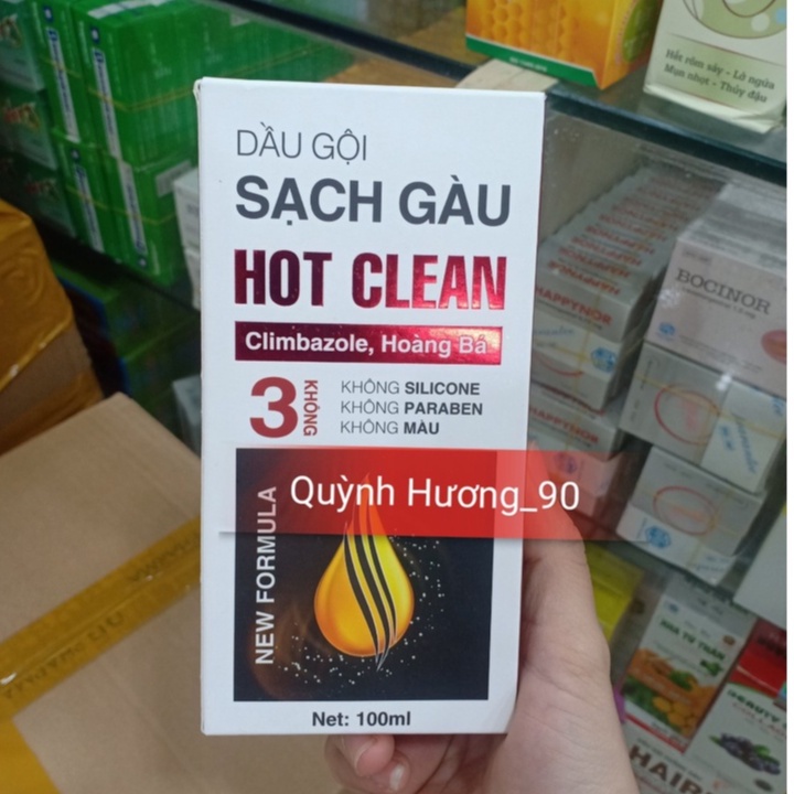 Dầu gội sạch gầu HOT CLEAN 100ml
