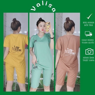 Đồ Bộ Nữ, Đồ bộ thun cotton, set bộ mặc nhà đẹp