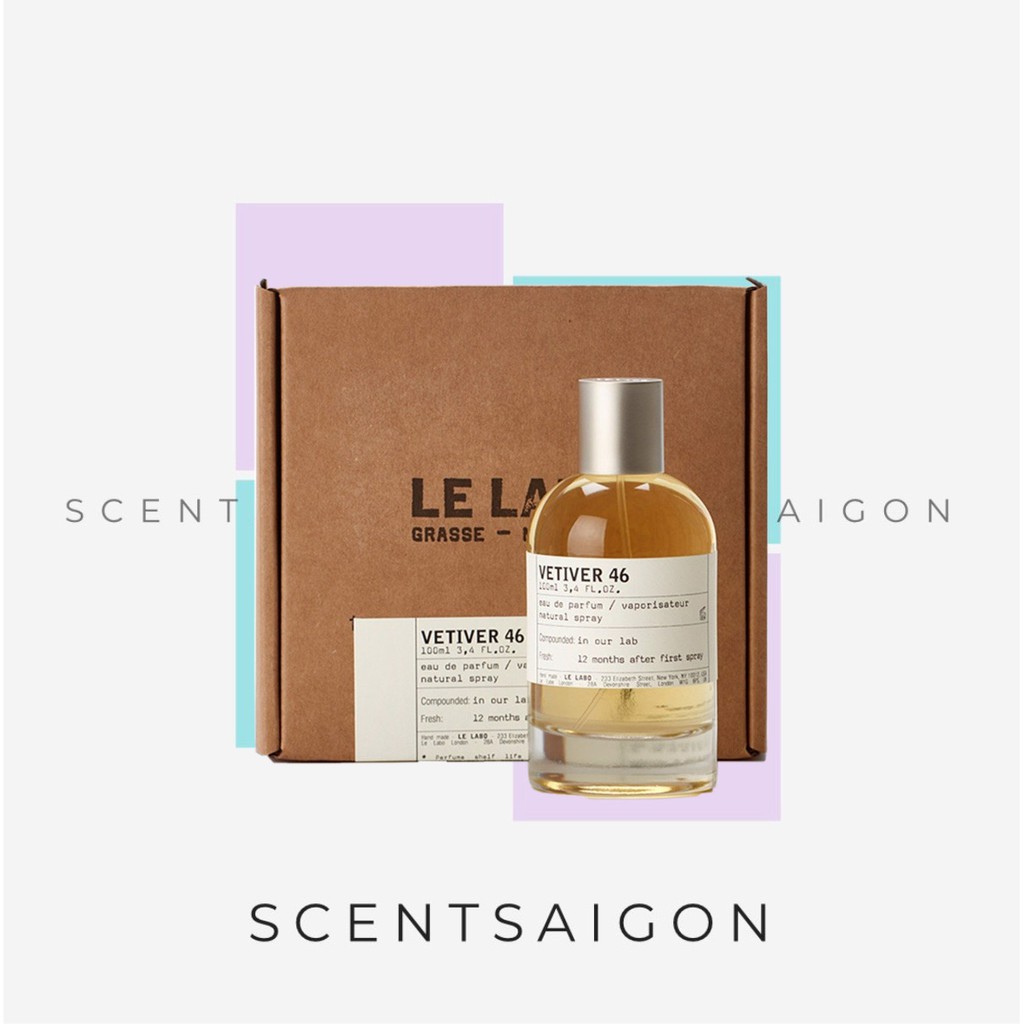 -𝑺𝒄𝒆𝒏𝒕𝒔𝒂𝒊𝒈𝒐𝒏- Nước hoa dùng thử Le Labo Vetiver 46