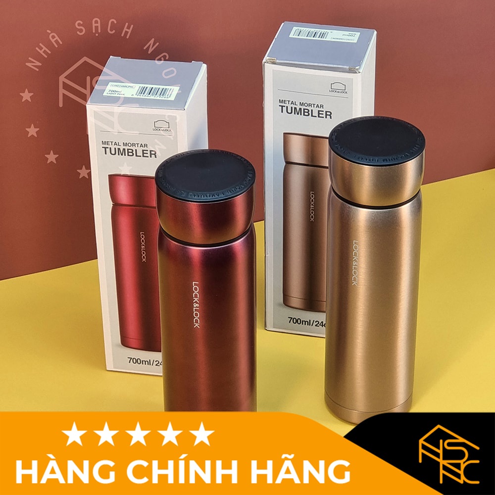 Bình giữ nhiệt Lock&amp;Lock METAL MORTAR 700ml - LLLHC1458
