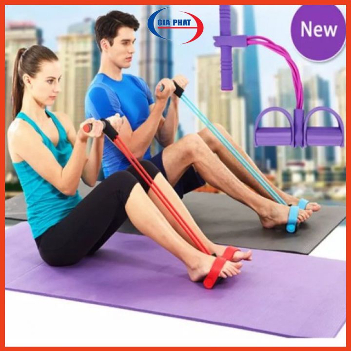 Dây kéo tập gym đa năng - Dụng cụ tập thể thao tại nhà