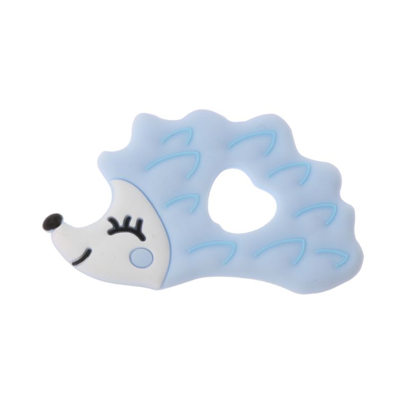 Đồ Chơi Gặm Nướu Hình Nhím Bằng Silicone Không BPA Dành Cho Trẻ Em