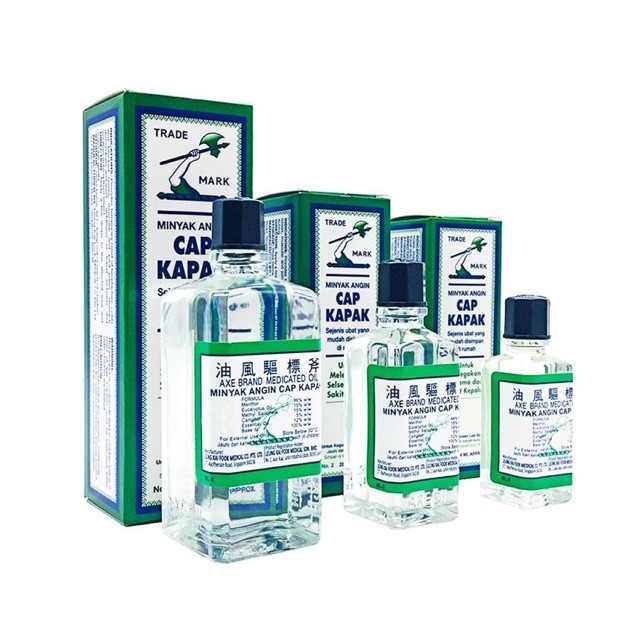 Dầu Nóng Xoa Bóp 🇲🇾MALAYSIA🇲🇾Hỗ Trợ Xương Khớp AXE BRAND Cây Búa Trắng CHÍNH HÃNG