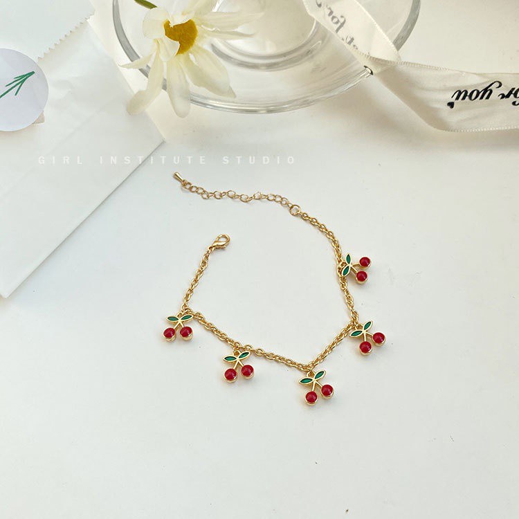 Dây Đeo Anh Đào 191104Áo Thun Tay Ngắn In Hình Thời Trang Hàn Quốc