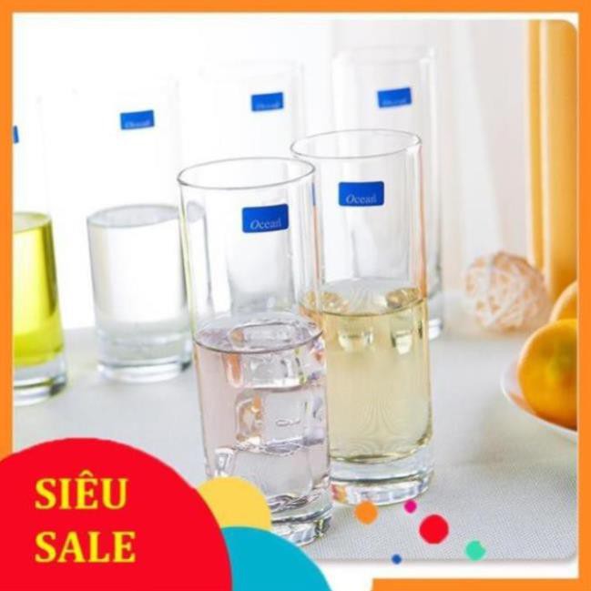 Bộ 6 Cốc Ly Thủy Tinh New York Hi Ball Thái Lan Ocean – B07811 – 320ml cao cấp đẹp