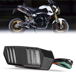 Đèn lái hậu tích hợp xi nhan mẫu 3 sọc cho honda msx 125