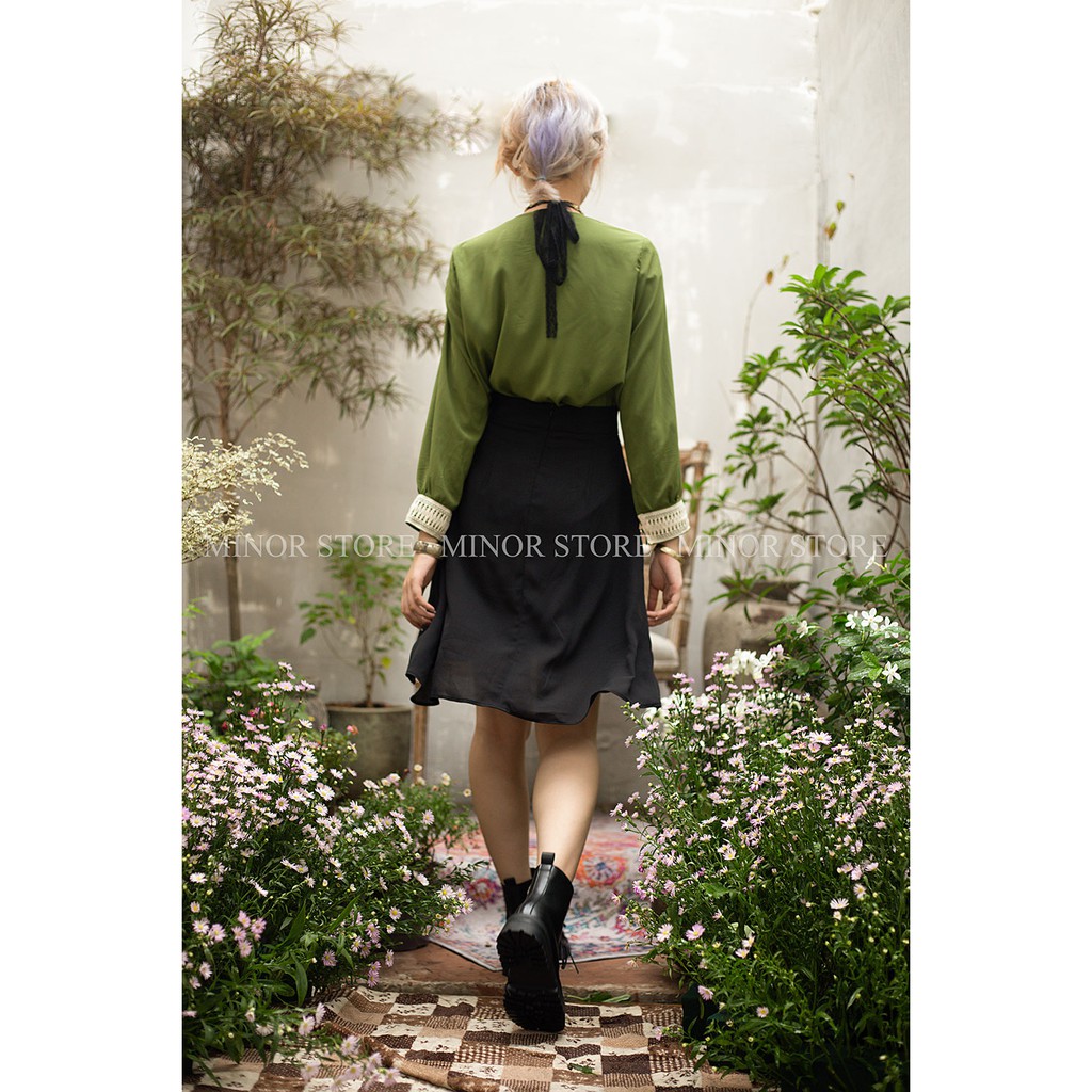 CHÂN VÁY PHỦ VOAN [MINOR DARIFA] | BigBuy360 - bigbuy360.vn