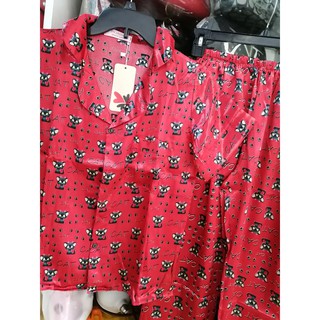 [RẺ VÔ ĐỊCH] BỘ SATIN LỤA CỘC QUẦN DÀI