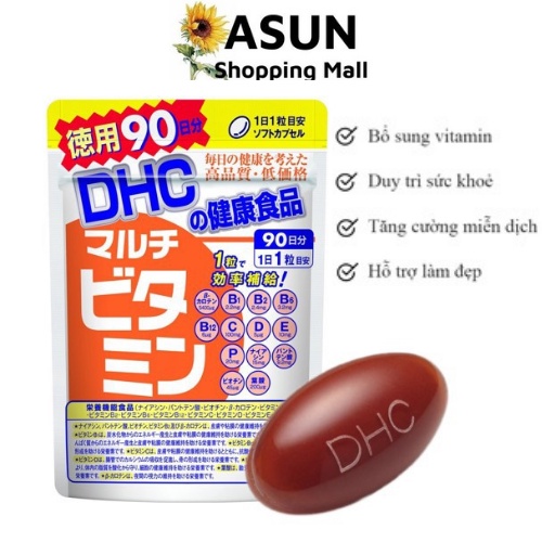 Viên Uống DHC Bổ Sung Vitamin Tổng Hợp Multi Vitamins Nhật Bản Cho Sức Khỏe Toàn Diện