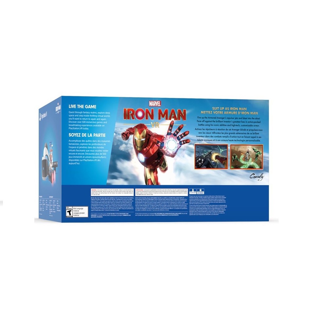 Bộ Kính VR Cho Ps4 và Ps5 Bundle Iron Man Chính Hãng Sony Việt Nam