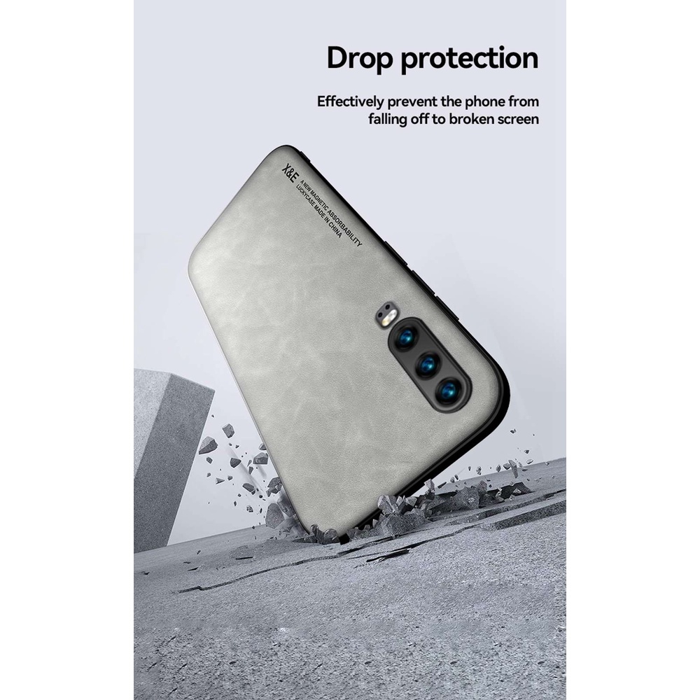 Ốp Điện Thoại Da PU TPU Mềm Sang Trọng Cho Huawei P30 Pro P30 Lite
