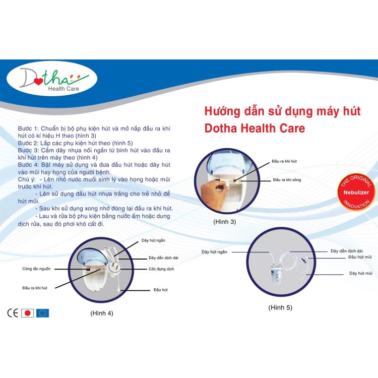 Máy xông hút 2 trong 1 Hibaby DT006 - Xông khí dung và hút dịch mũi cho bé. Full phụ kiện, bảo hành 5 năm [Hibaby Plus]