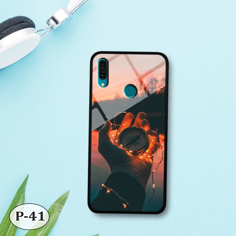 Ốp lưng kính Huawei Nova 3e- hình 3D