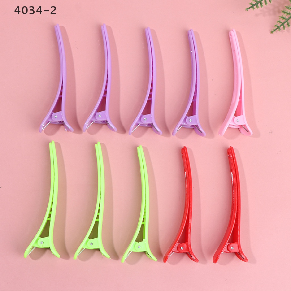 Set 10 Kẹp Tóc Chuyên Dụng Cho Salon 4034-2