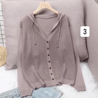 Áo len cadigan mỏng