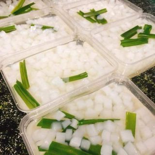 Thạch dừa thô