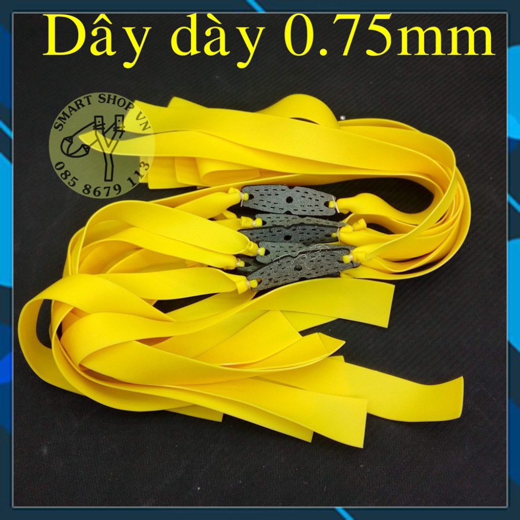 DÂY THUN NÁ CAO SU DẸT 0.75MM - Ná Cao Su VTA