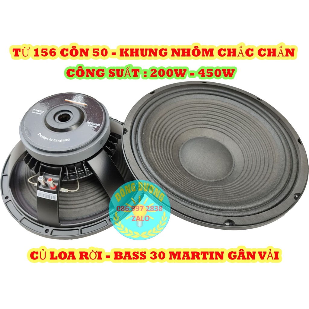 [Mã ELHACE giảm 4% đơn 300K] LOA BASS 30 MARTIN TỪ 156 COIL 51 - GIÁ 1 CÁI