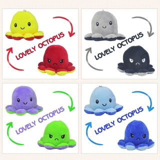Cute Stuffed Octopus Keychain