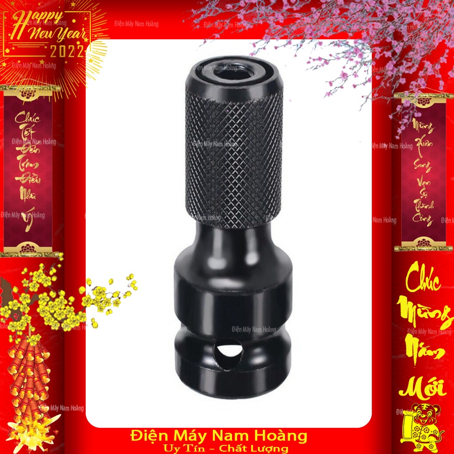 Đầu Chuyển Bulong 1/2 - Đầu Chuyển Vít chuôi lục giác,dùng cho máy Siết Bulong bắn vít, siêu rẻ, phụ kiện máy0