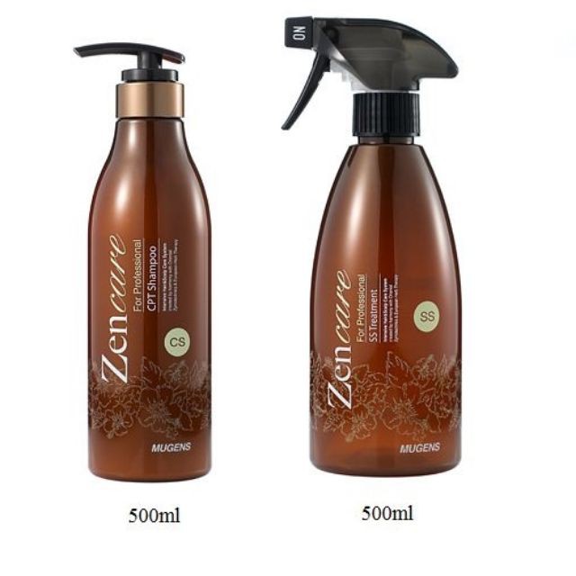 Hấp nguội tinh dầu thảo dược phục hồi tóc hư chuyên sâu Zen Care SS Treatment 500ml