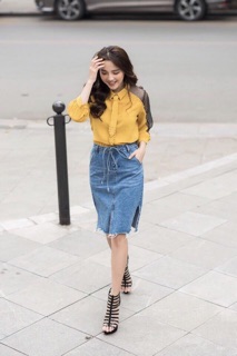 Sơ mi kiểu Hàn chất đẹp