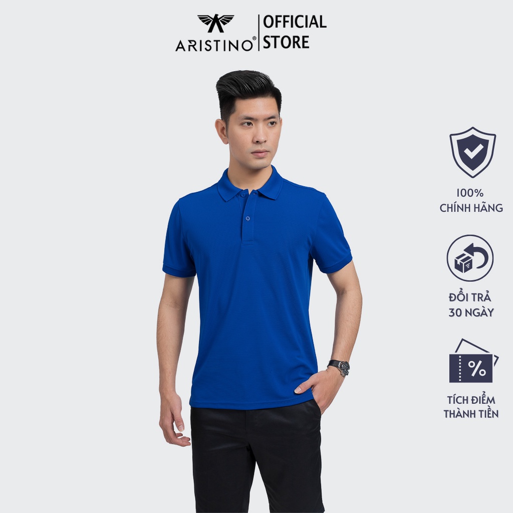 Áo polo nam ARISTINO phom Regular fit thoải mái, màu sắc nam tính, chất mềm mại, dễ chịu - APS009S9
