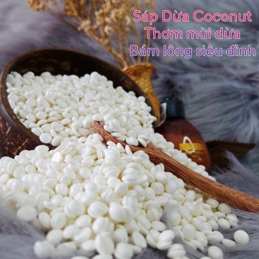 Sáp wax lông siêu bám lông siêu thơm 100g thách thức mọi loại lông tặng kèm que gỗ to