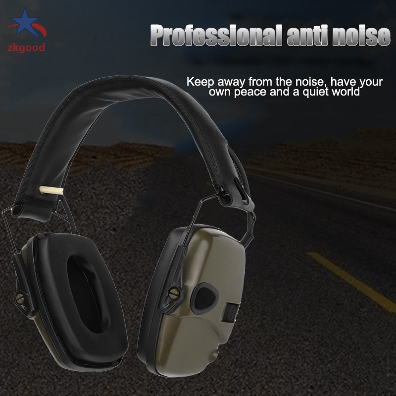 Noise Canceling Headset Soft Earmuffs Headphone Outdoor Industry Work Daily